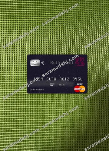 Barbados Butterfield bank master card photolook front